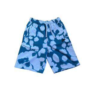 Nike Blue Tie Dye Sweatshorts EUC Boys Size L